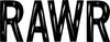 RAWR Logo